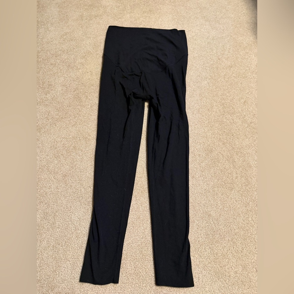 Vitality Black Cloud II Maternity No-Seam Leggings Size L